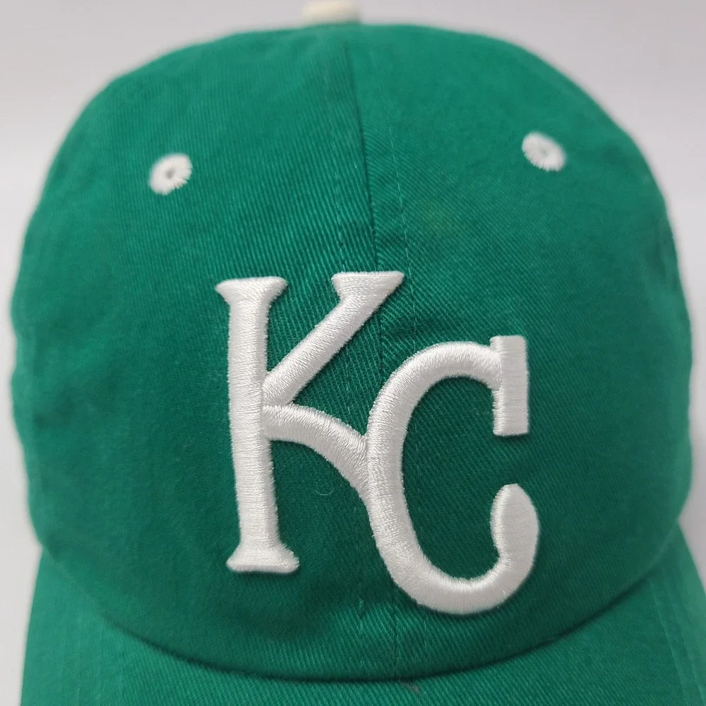 Kansas City Royals Hat Adjustable (Fits Small) Green White MLB St Patricks Day